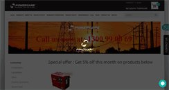 Desktop Screenshot of powercare.com.au