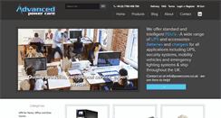 Desktop Screenshot of powercare.co.uk